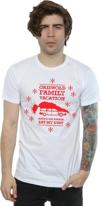 Immagine prodotto National Lampoon´s Vacation National Lampoon's Christmas Vacation Eat My Dust Maglietta Uomo (M)