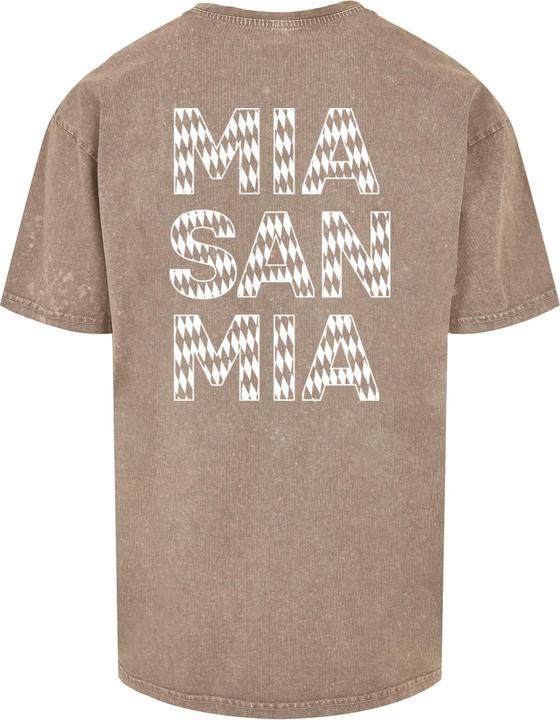 Actual product image FC Bayern München Logo Acid Washed Heavy Oversize Tee - 117805 (M)