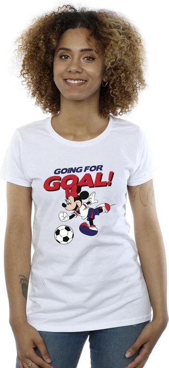 Immagine prodotto Disney Minnie Mouse Going For Goal Maglietta Donna (XL)