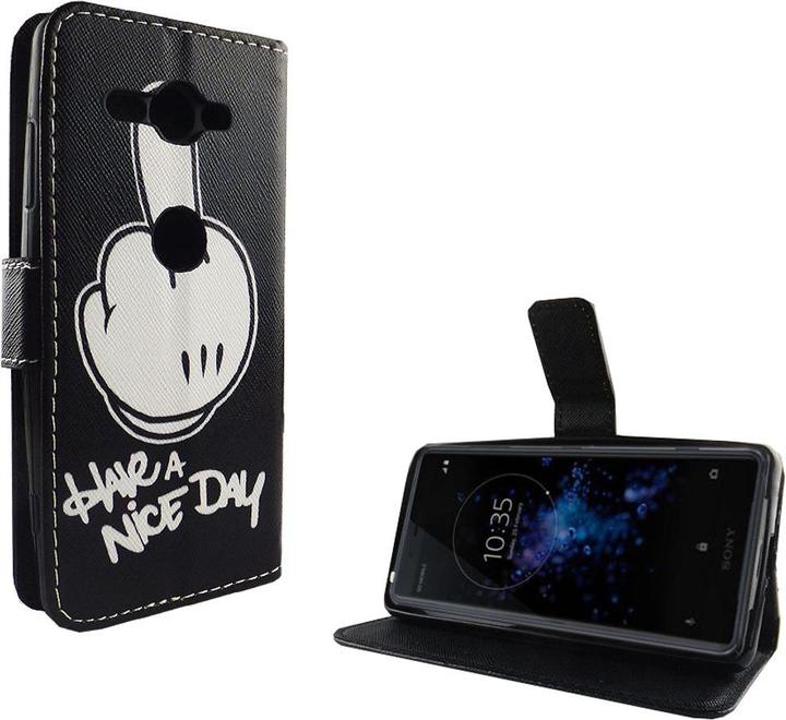 Actual product image König Design Case Mobile Protection for Sony Xperia XZ2 Compact Case Cover Wallet Case New (Sony Xperia XZ2 Compact)
