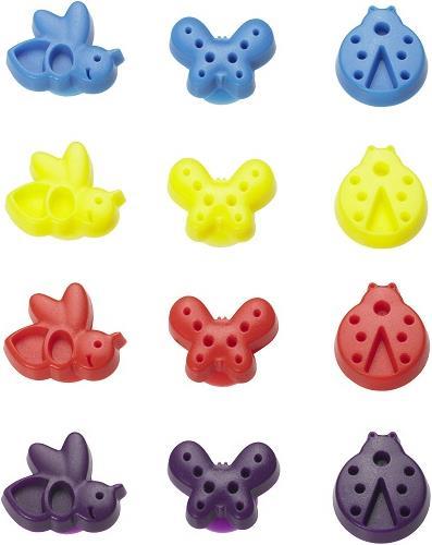 Image du produit Lurch Set de silicone pour marqueurs de verre, Happy Monster (Marqueurs de verre)