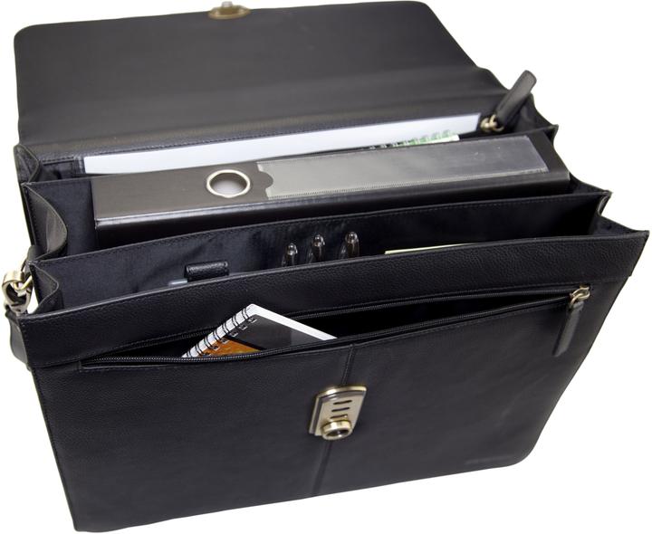 Actual product image Monolith Briefcase leather (15.60", Universal)