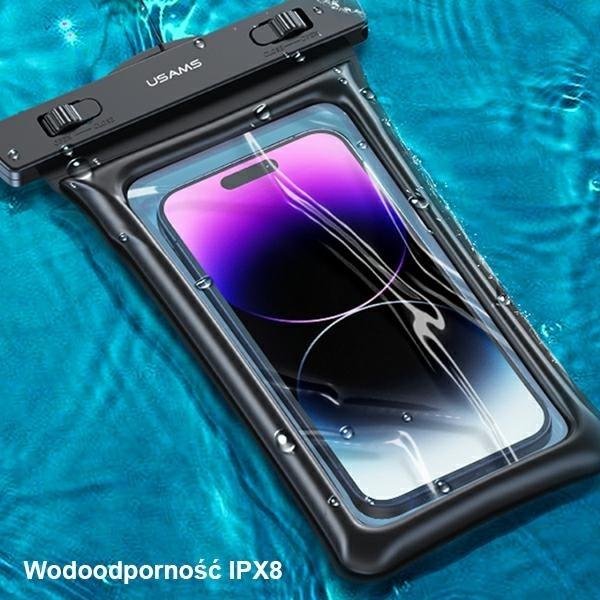 Actual product image Usams Waterproof smartphone protective cover (Universal)