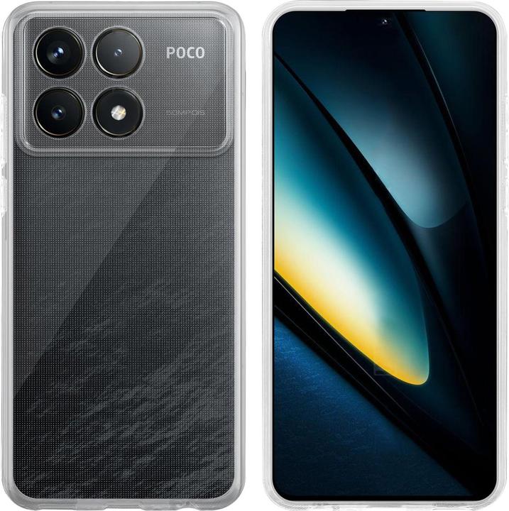 Actual product image Cadorabo Bumper Case for Xiaomi Poco F6 Pro TPU Ultra Slim AIR (Xiaomi Poco F6 Pro)