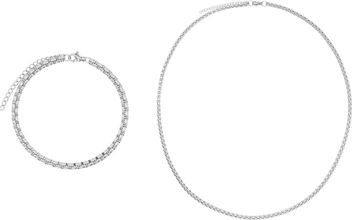 Actual product image Heideman Set Vetus silver coloured (100% stainless steel)