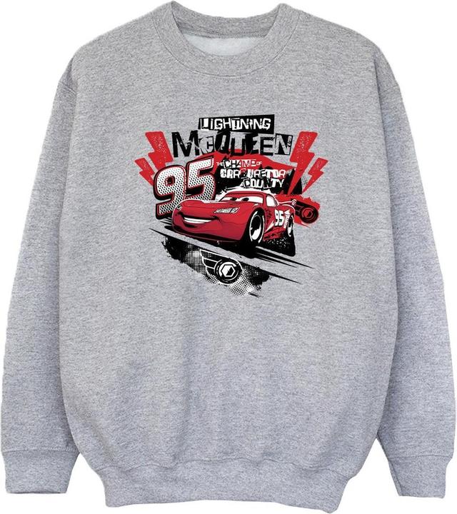 Immagine prodotto Disney Cars Lightning McQueen Collage Felpa Ragazze (140, 146)