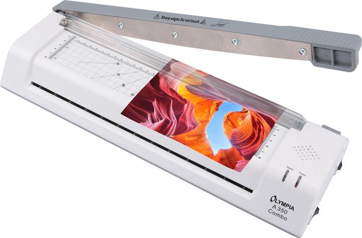 Produktbild Olympia A 350 Combo DIN A3 Laminiergerät m. Hebelschneider (75 - 125 µm, A4, A3)