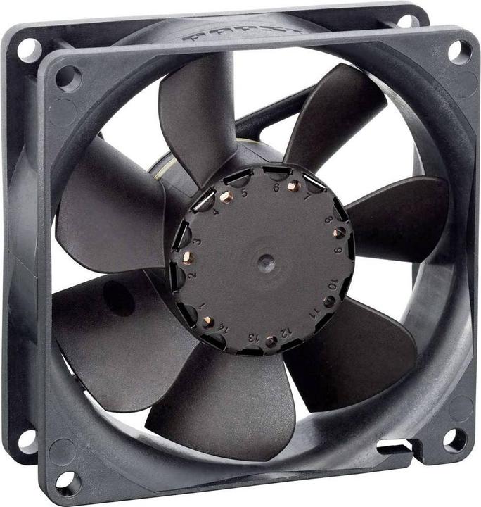 Image du produit Papst EBM 8412N/2GMLE-257 Ventilateur axial 12 V/DC 42 m³/h (L x l x H) 80 x 80 x 25.4 (80 mm, 1 x)