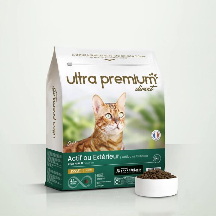 Actual product image Ultra Premium Direct Adult Cat Outdoor (& Kitten) (Adult, 1 pcs., 7000 g)