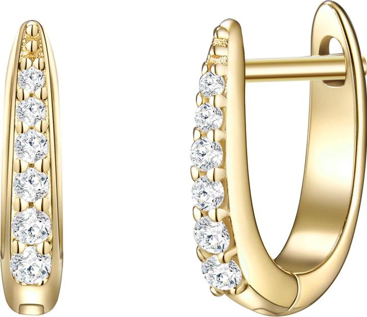 Produktbild Glanzstücke München Damen Sterling Silber Zirkonia gelbgold - 23720 (Sterling Silber)