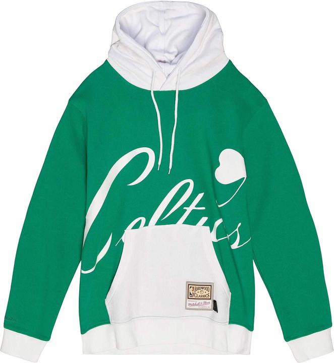 Actual product image Mitchell & Ness boston cetics big face 5.0 hoodie (L)