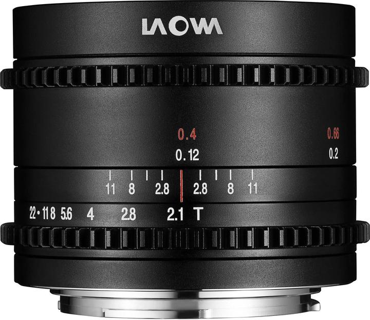 Immagine prodotto Venus Optic Lunghezza focale fissa 7.5mm t/2.1 Zero-D Cine MFT (Micro Four Thirds, Micro Four Thirds)