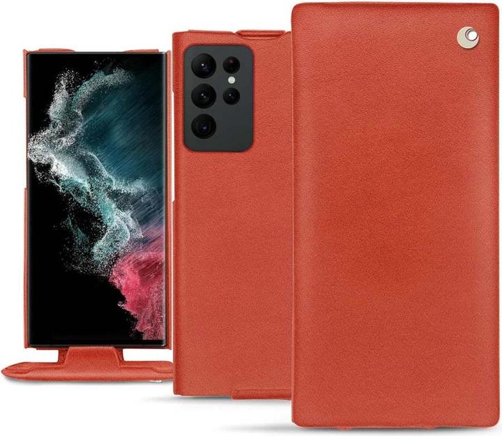Produktbild Noreve Lederschutzhülle vertikal (Samsung Galaxy S22 Ultra)
