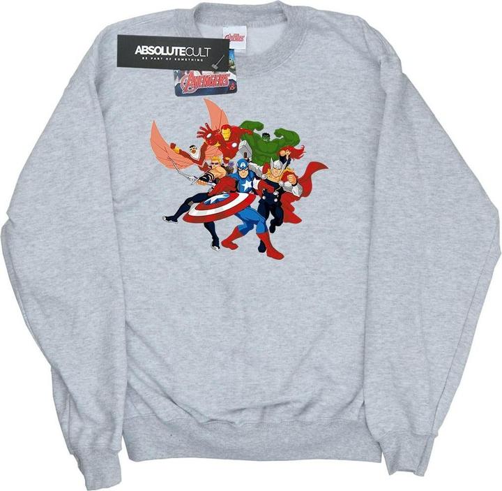 Avengers Assemble Comic Team Sweatshirt