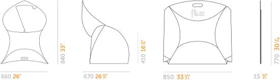 Produktbild flux Chair White