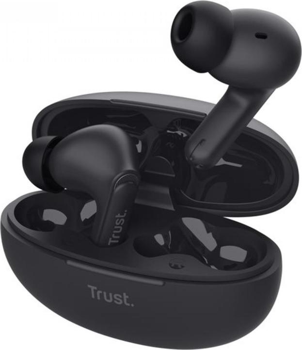 Trust Yavi Bt Enc Earbuds Black (ANC, 23 h, Cable)