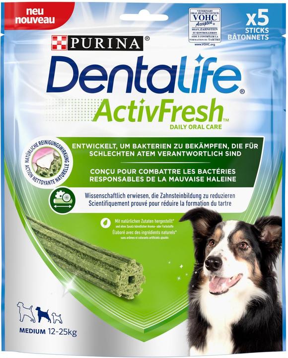 Immagine prodotto Dentalife Bastoncino da masticare ActivFresh Medium, 115 g (Adulto, 1 pz., 115 g)