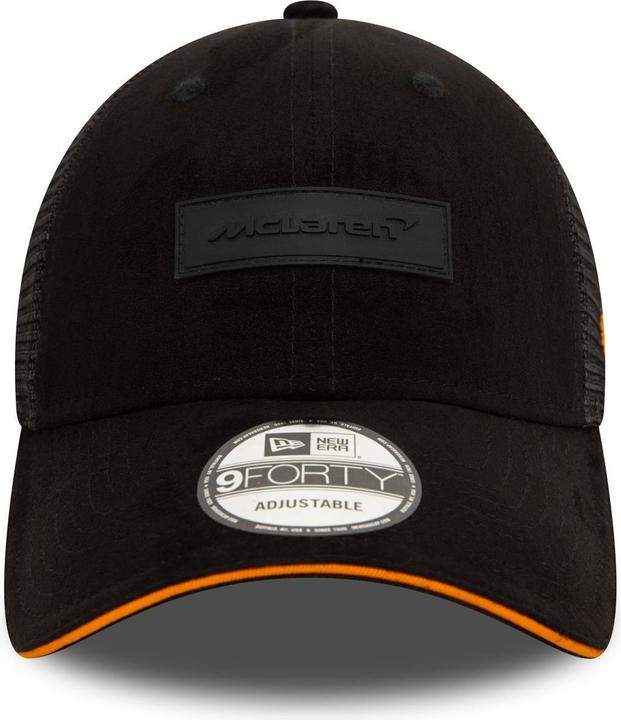 Produktbild New Era 9Forty Mesh Snapback Cap - Suede Mclaren Schwarz