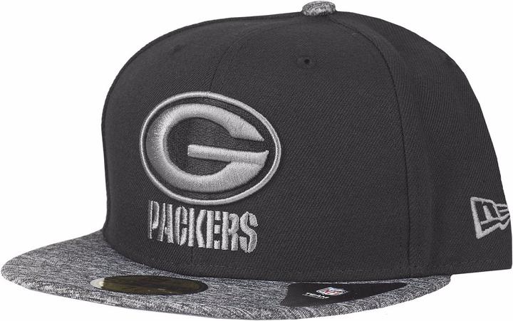 New Era 59Fifty Grey Ii Green Bay Packers
