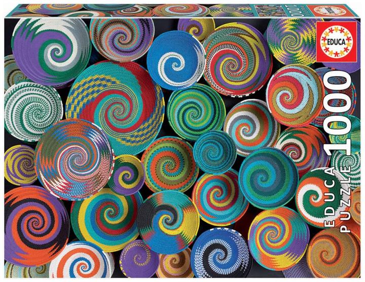 Actual product image Educa African Baskets Puzzle (1000 pieces)