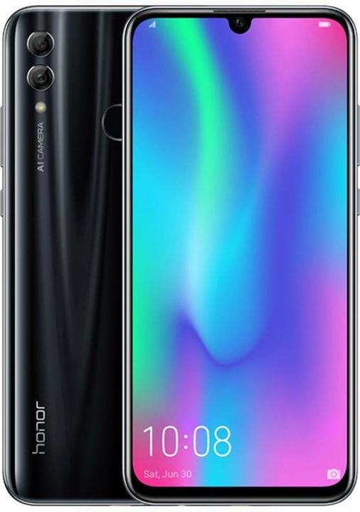 Honor 10 lite (64 Go, Midnight Black, 6.21", Double SIM hybride, 13 Mpx, 4G)