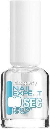 Produktbild Miss Sporty Miss Sports - Nail Expert Turbo Dry Top Coat Conditioner To Speed Up The Drying Of 8Ml Varnish (8 ml)