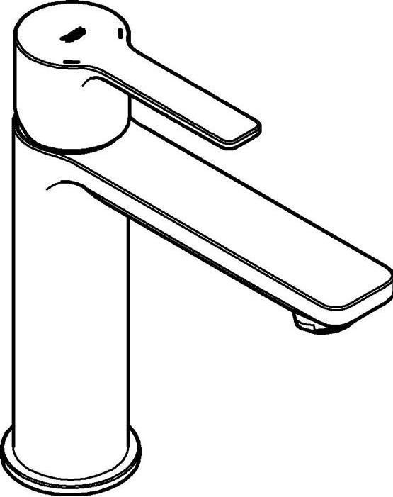 Produktbild Grohe Lineare Einhand-Waschtischbatterie S-Size