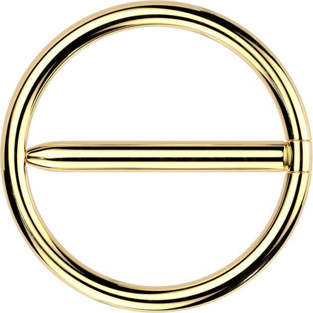 Immagine prodotto Star Piercing Segmentring Stab klappbar vergoldet (senza ottone, Titanio G23)