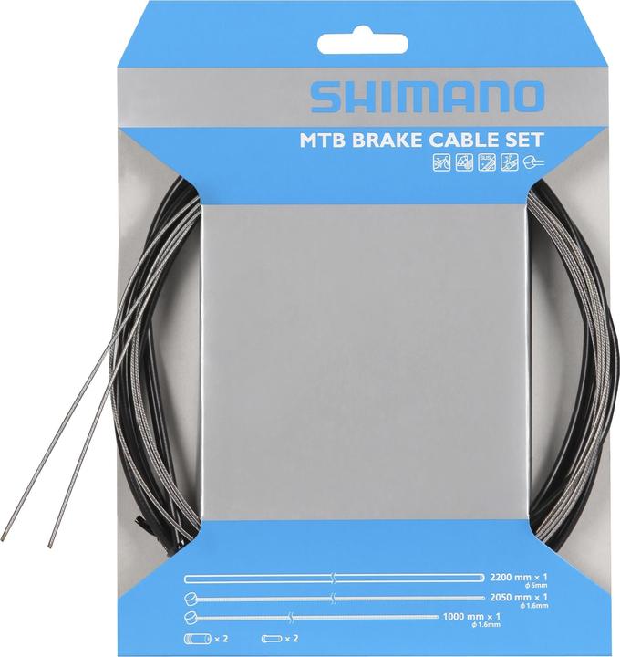 Actual product image Shimano Brake cable set MTB