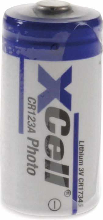 Produktbild XCell LithiumBatterie CR23 (1 Stk., RCR123A, 1550 mAh)