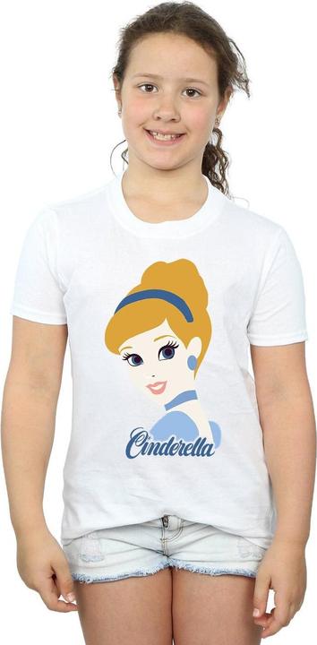 Image du produit Cinderella T-shirt en coton Silhouette pour filles (116)