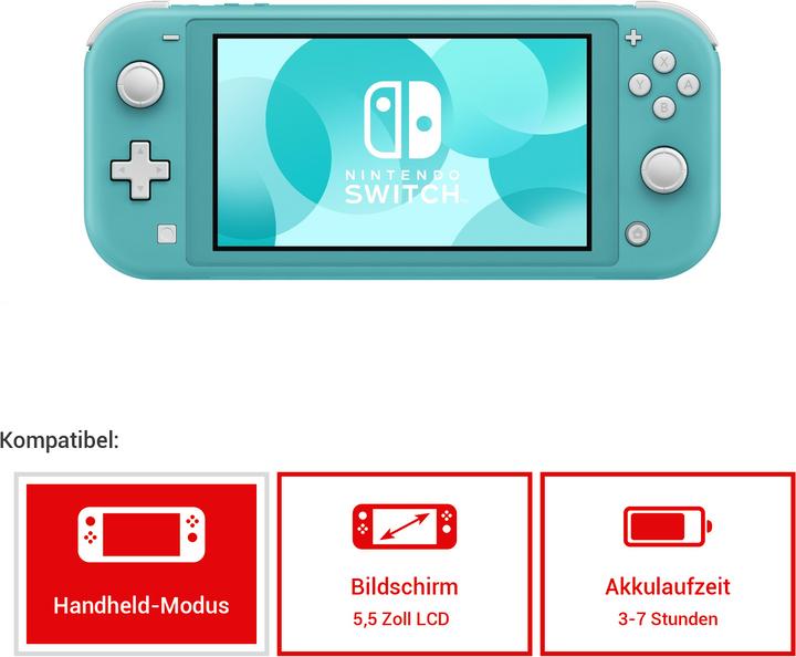 Image du produit Nintendo Switch Lite - Turquoise
