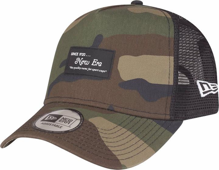 New Era Aframe Trucker Brand Logo Patch (One Size)