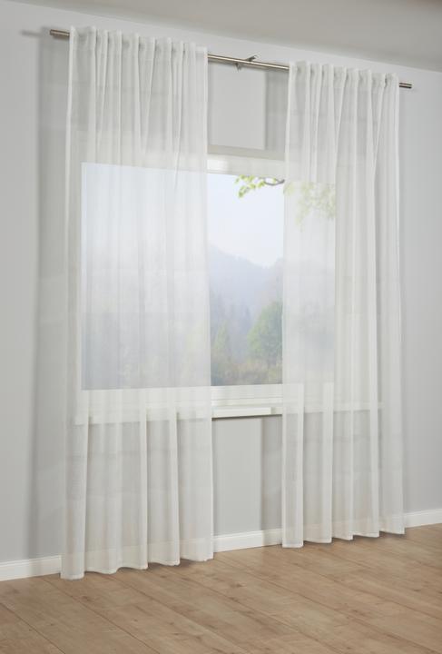 Immagine prodotto Gardinia Sciarpa con nastro per tende, Etamine (140 x 245 cm)
