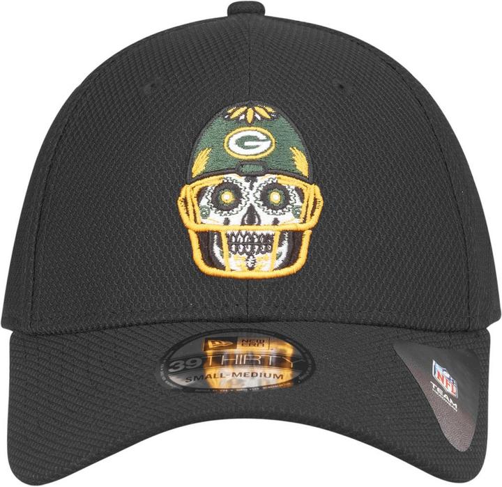 Actual product image New Era 39Thirty Stretchfit Diamond NFL Sugar Skull (S/M)