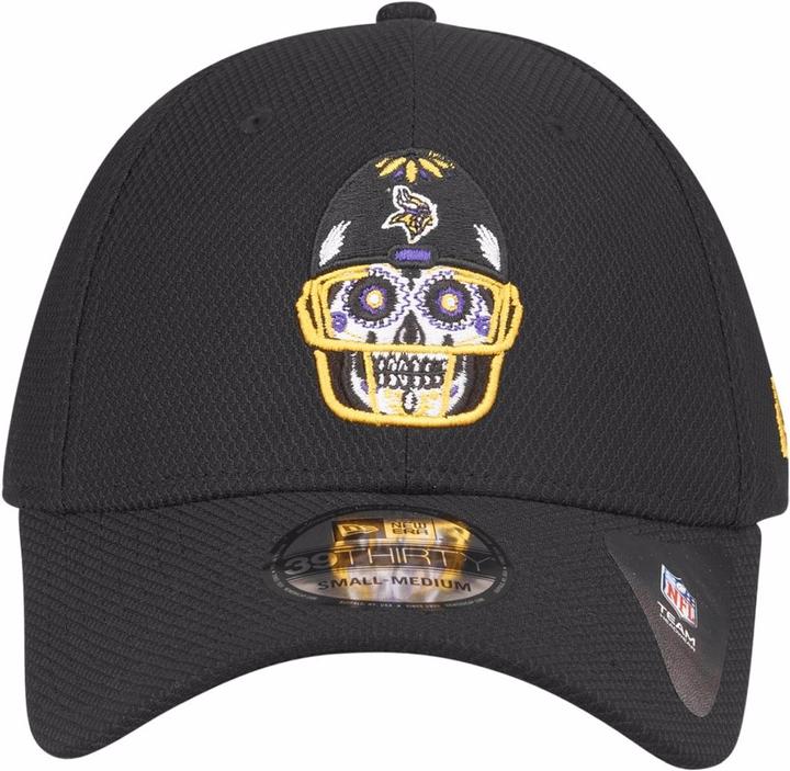 Actual product image New Era 39Thirty Stretchfit Diamond NFL Sugar Skull (XL)