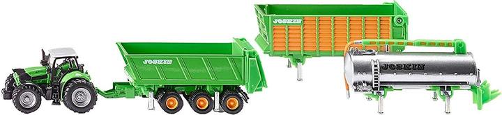 Image du produit Siku Tracteur Deutz avec remorque