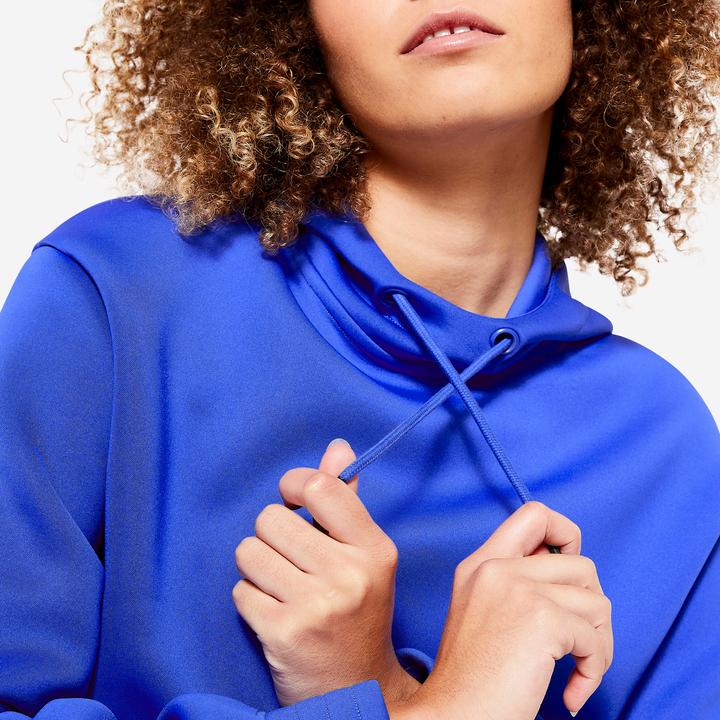 Produktbild Domyos Kapuzenpullover Damen - FSW500 blau (XL)
