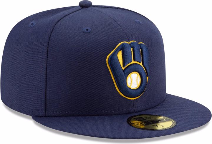 New Era 59Fifty Authentic Onfield Milwaukee Brewers