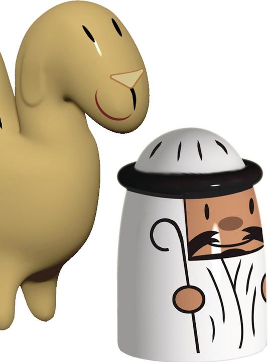 Actual product image Alessi Amir & Camelus (Ø 3 x 5 cm)
