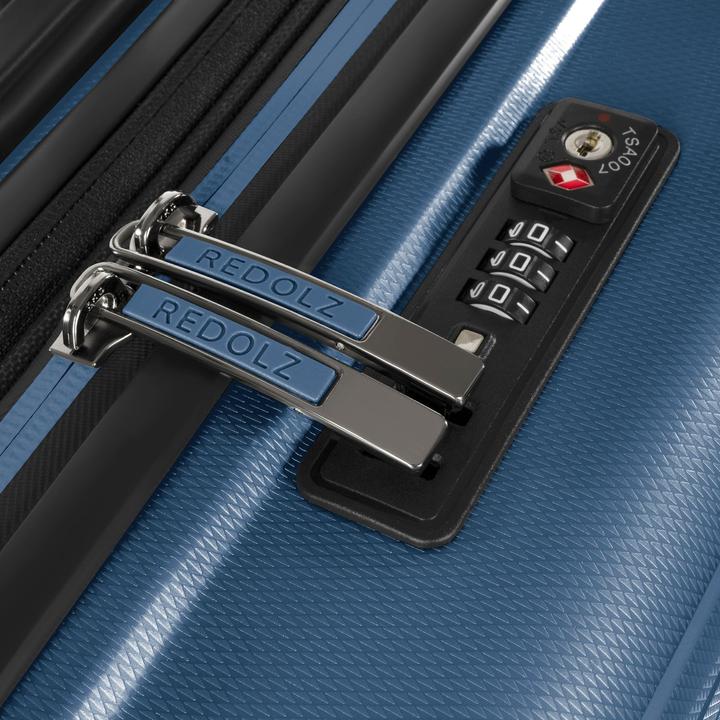 Immagine prodotto Redolz Essentials 14 Carrello da cabina a 4 ruote da 55 cm con piega elastica (46 l, Bagaglio a mano (fino a 50 litri))