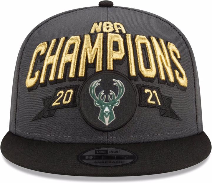 Produktbild New Era Milwaukee Bucks 2021 NBA Champions (One Size)