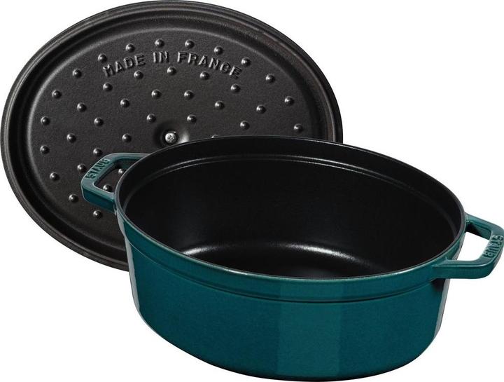 Immagine prodotto Staub Vaso ovale "La Mer" 6,7 lt., 33cm (33 cm, Pirofila + casseruola, Ghisa)
