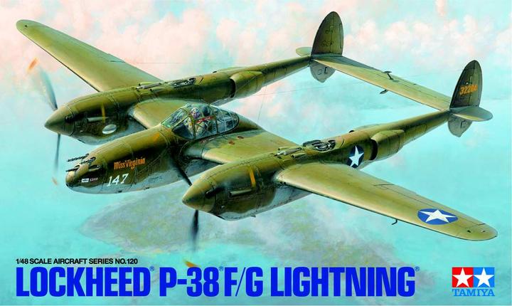 Immagine prodotto Tamiya 1/48 Lockheed P-38 F/G Lightning