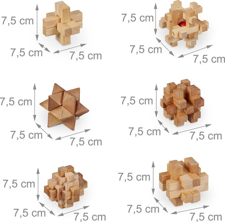 Actual product image Relaxdays Puzzles