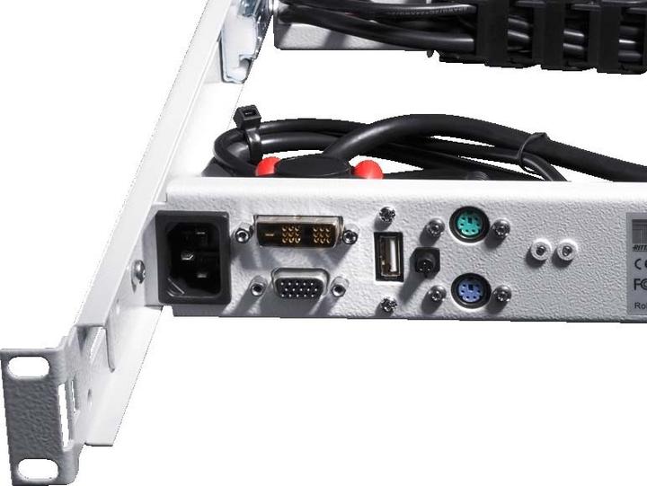 Immagine prodotto Rittal Unità monitor/tastiera con display TFT da 17 pollici e touchpad VGA/DVI, layout tedesco