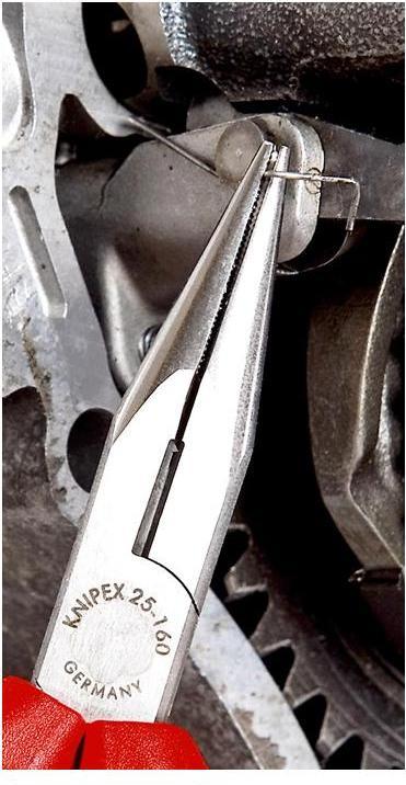 Immagine prodotto Knipex Pinza per meccanica - con becchi mezzotondi con tronchese (160 mm)