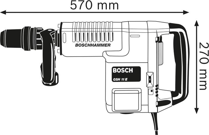 Produktbild Bosch Professional GSH 11 E (Netzbetrieb)