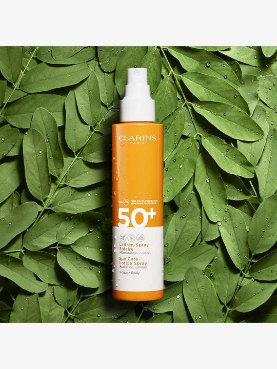 Produktbild Clarins Lait-en-Spray Solaire (Sonnenspray, SPF 50+, 150 ml, 202 g)