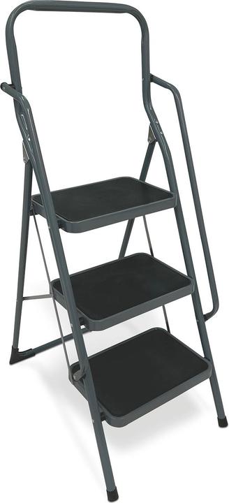 Immagine prodotto Aktivshop Scala di sicurezza "a 3 o 4 gradini" con corrimano (Ponteggio, 46 cm)